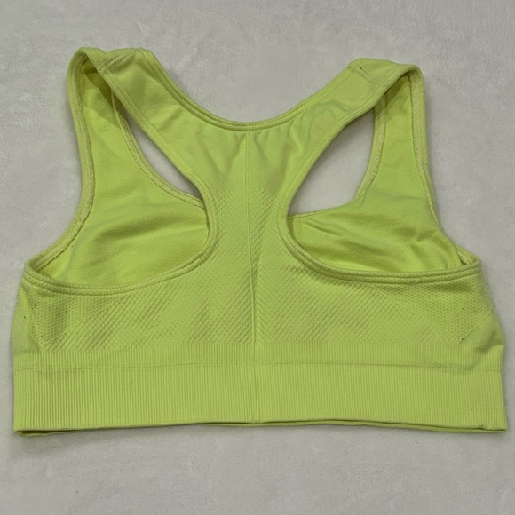 CHAMPION Women’s Activewear Workout Sports Bra - neon yellow, size S - Picture 4 of 5